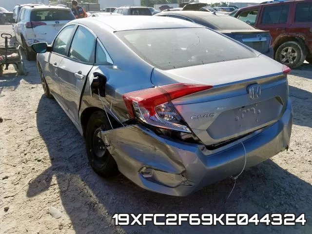 19XFC2F69KE044324 фото 4