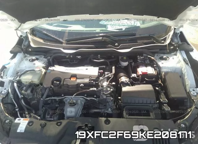 19XFC2F69KE208171 фото 2