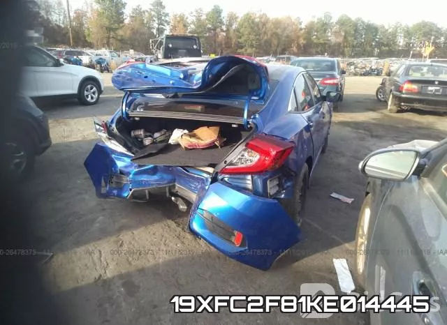 19XFC2F81KE014445 фото 5