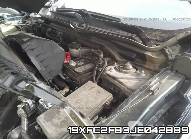 19XFC2F83JE042889 фото 2