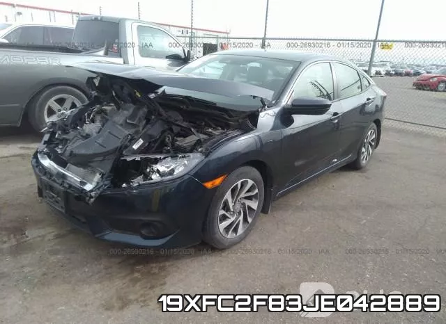 19XFC2F83JE042889 фото 3