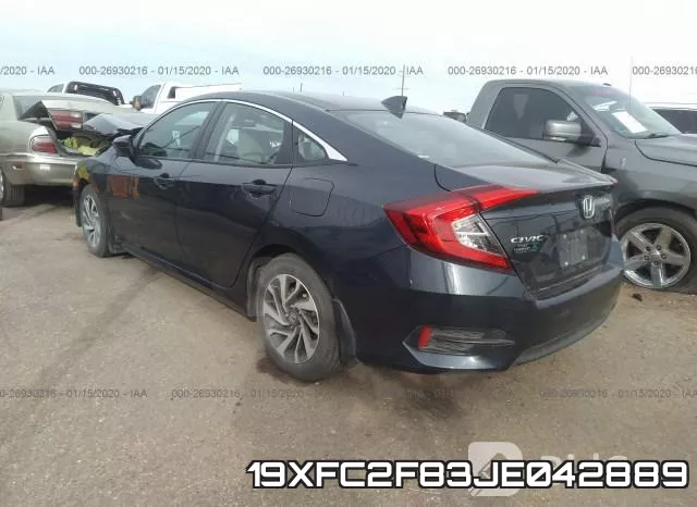 19XFC2F83JE042889 фото 4