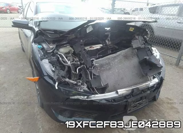 19XFC2F83JE042889 фото 7