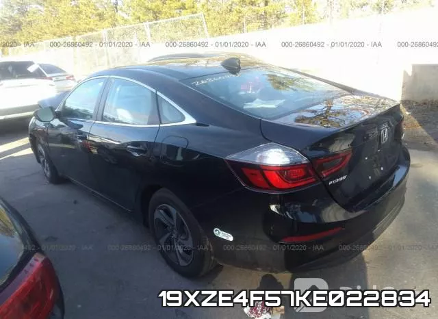 19XZE4F57KE022834 фото 4