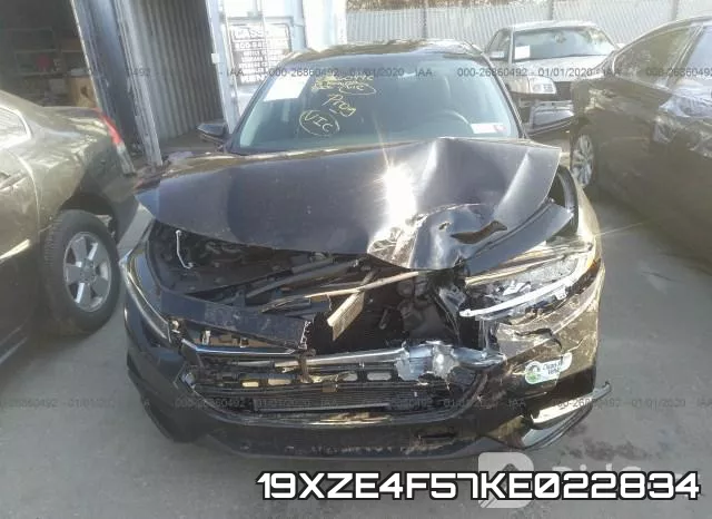 19XZE4F57KE022834 фото 7