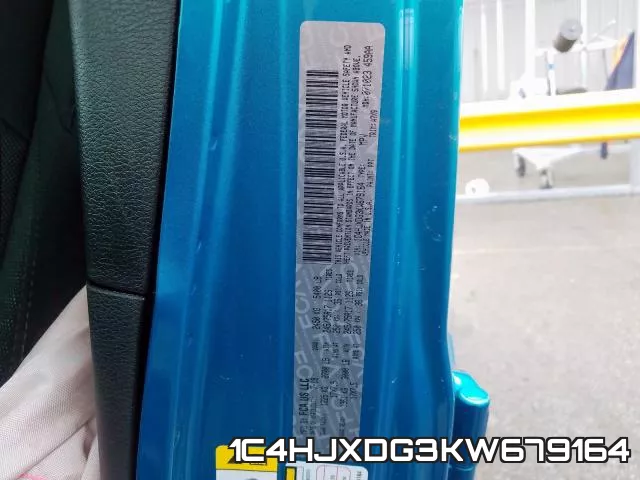 1C4HJXDG3KW679164 фото 2