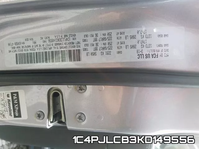 1C4PJLCB3KD149556 фото 2