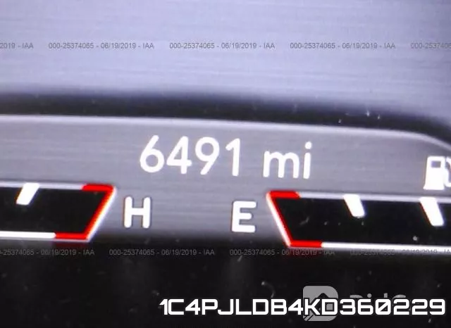 1C4PJLDB4KD360229 фото 8
