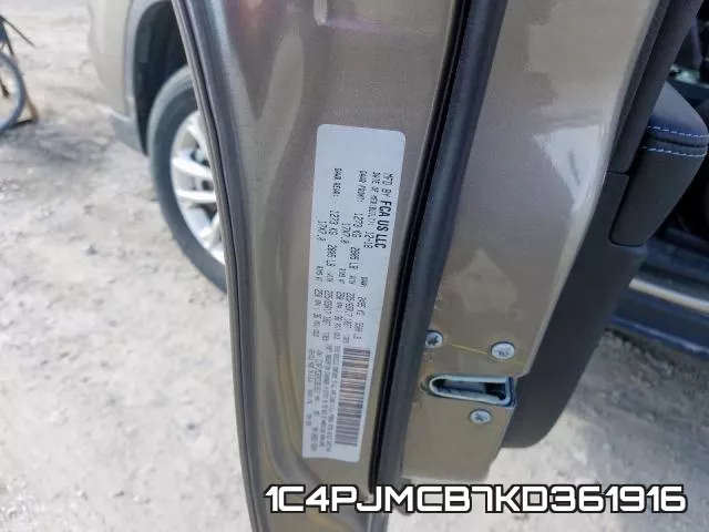 1C4PJMCB7KD361916 фото 2