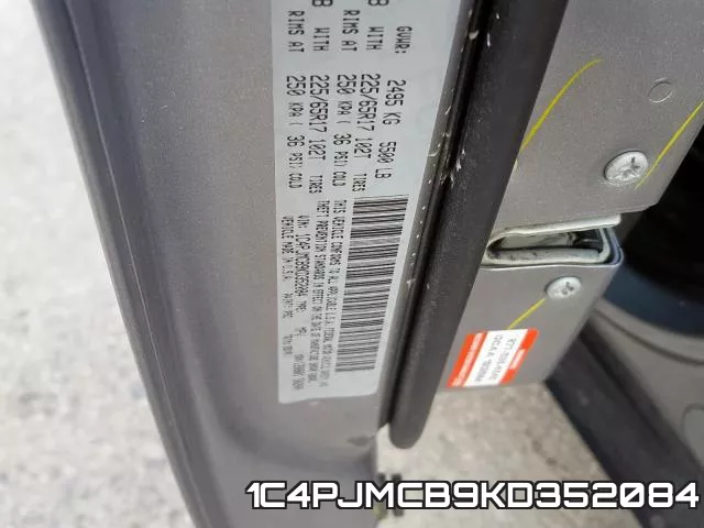 1C4PJMCB9KD352084 фото 2
