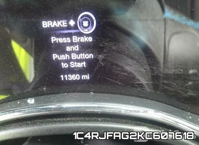 1C4RJFAG2KC607618 фото 8