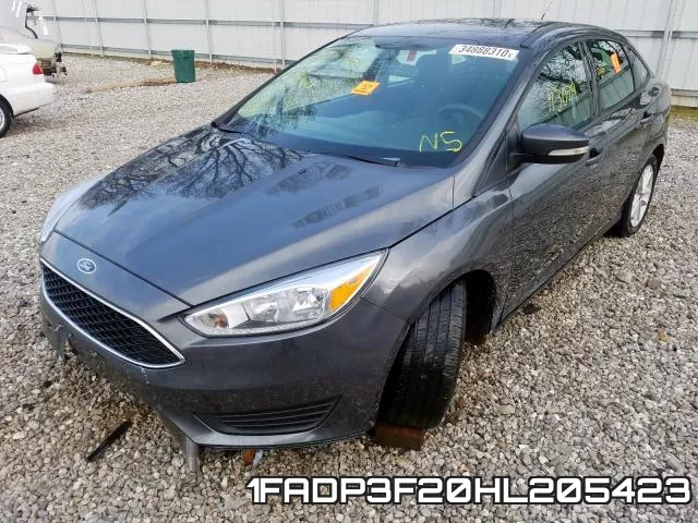 1FADP3F20HL205423 фото 3