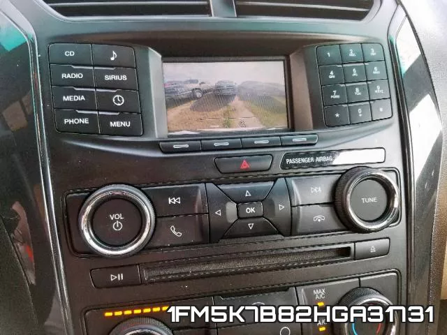 1FM5K7B82HGA31731 фото 10