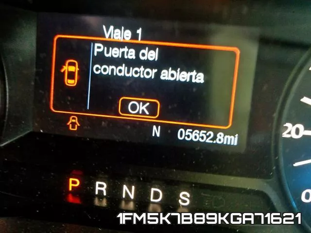 1FM5K7B89KGA71621 фото 9