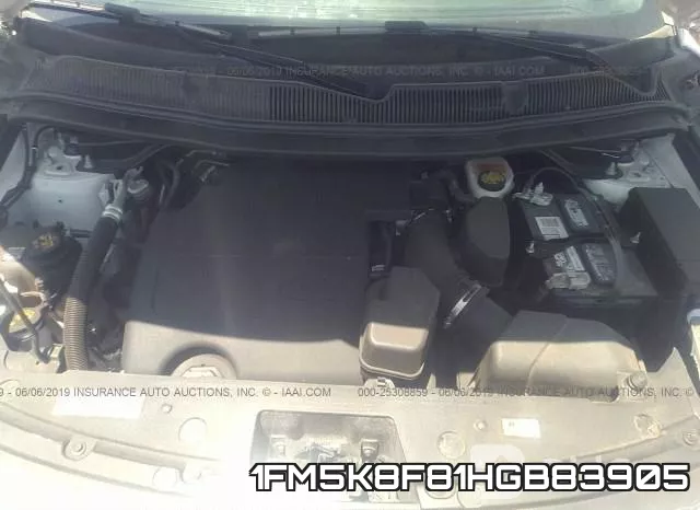 1FM5K8F81HGB83905 фото 2