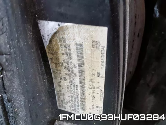 1FMCU0G93HUF03284 фото 2