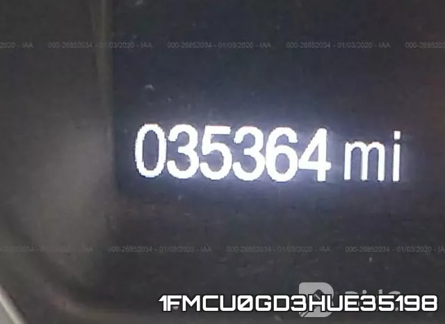 1FMCU0GD3HUE35198 фото 8