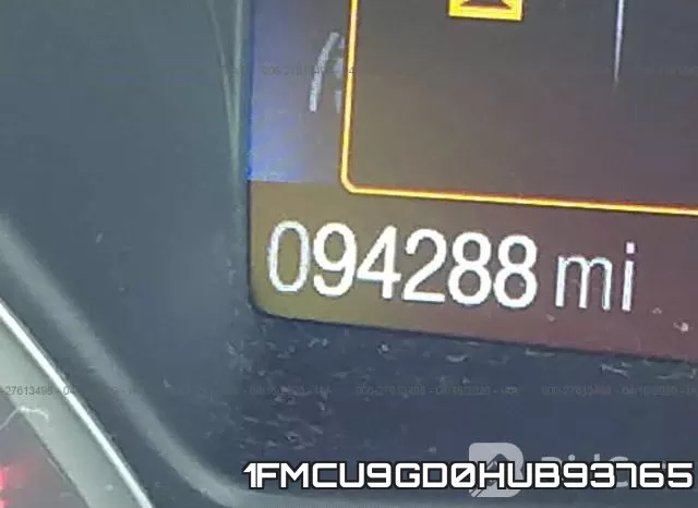 1FMCU9GD0HUB93765 фото 8