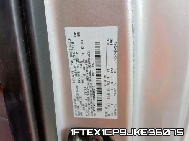 1FTEX1CP9JKE36075 фото 2