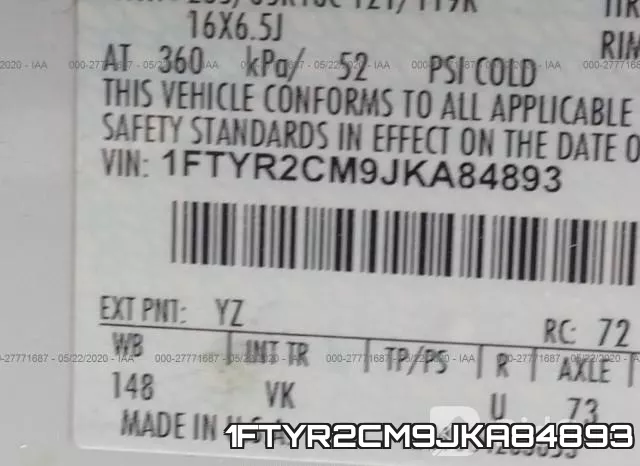 1FTYR2CM9JKA84893 фото 10