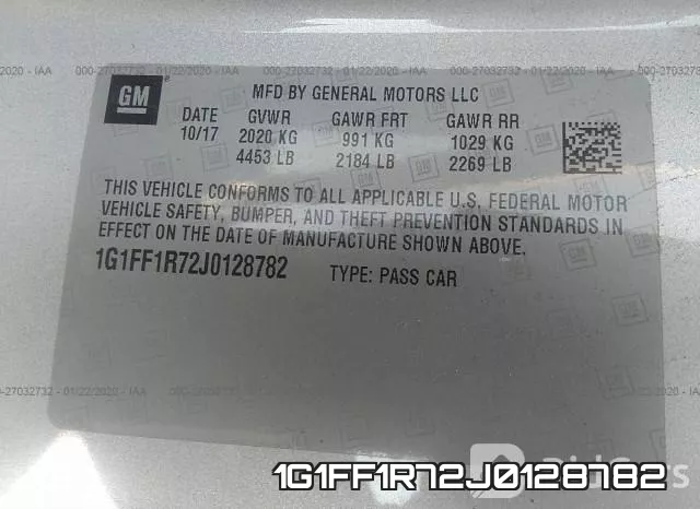 1G1FF1R72J0128782 фото 10