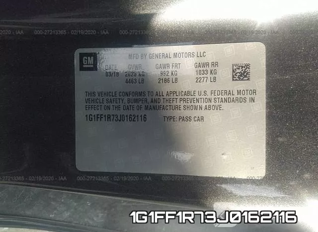 1G1FF1R73J0162116 фото 10