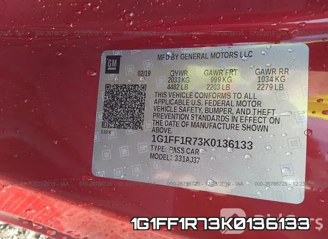 1G1FF1R73K0136133 фото 10
