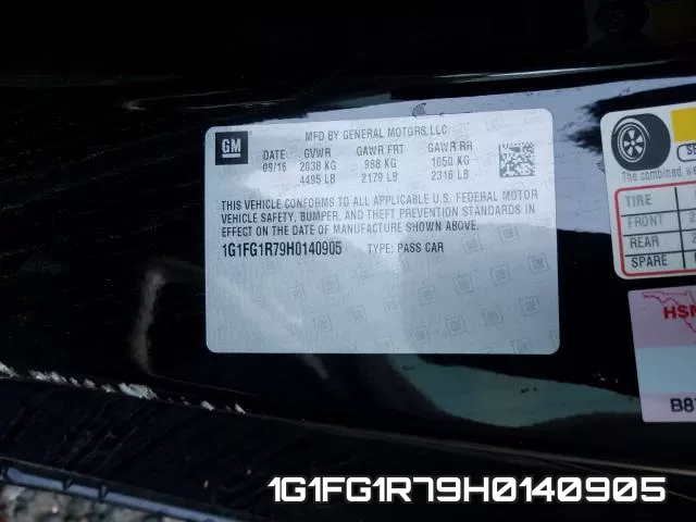 1G1FG1R79H0140905 фото 2