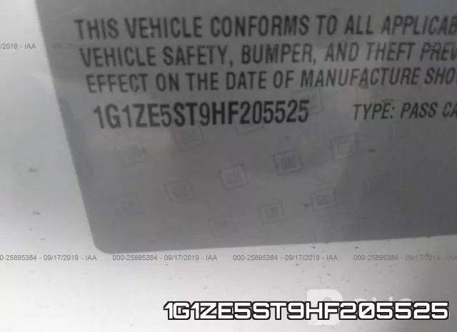 1G1ZE5ST9HF205525 фото 10