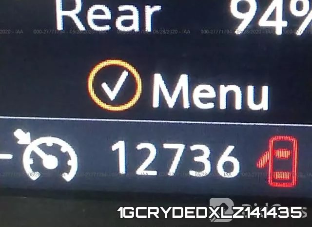 1GCRYDEDXLZ141435 фото 8