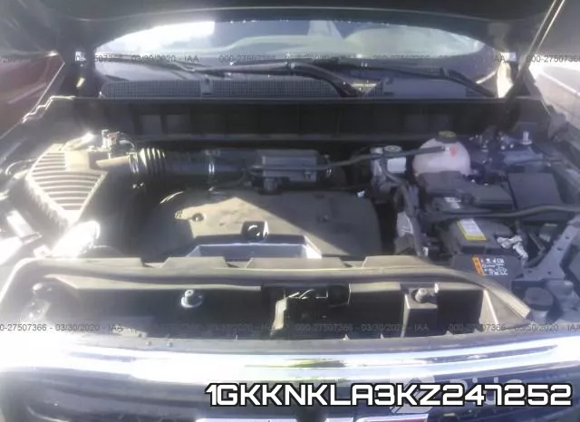 1GKKNKLA3KZ247252 фото 2