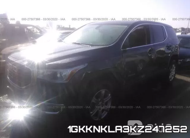1GKKNKLA3KZ247252 фото 3
