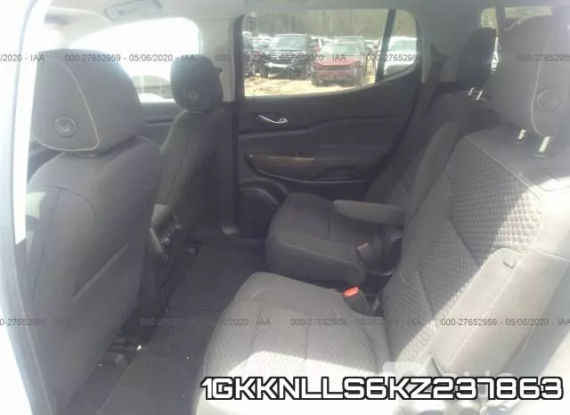 1GKKNLLS6KZ237863 фото 9