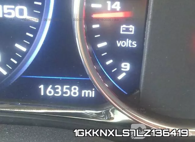 1GKKNXLS7LZ136419 фото 8