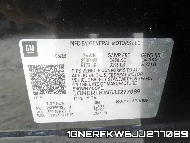 1GNERFKW6JJ277089 фото 2