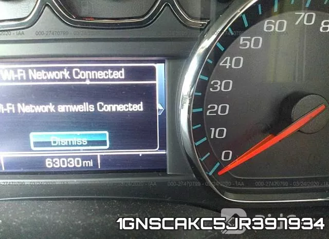 1GNSCAKC5JR397934 фото 8