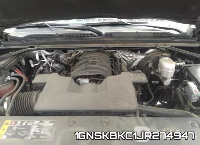 1GNSKBKC1JR274947 фото 2