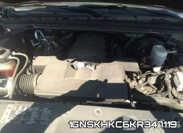 1GNSKHKC6KR347119 фото 2