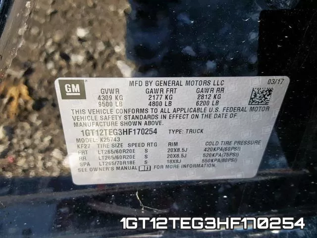 1GT12TEG3HF170254 фото 2