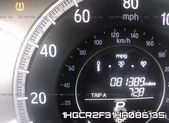 1HGCR2F31HA086135 фото 8
