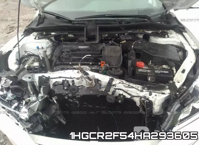 1HGCR2F54HA293605 фото 2