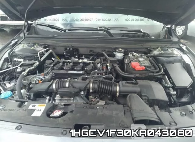 1HGCV1F30KA043080 фото 2