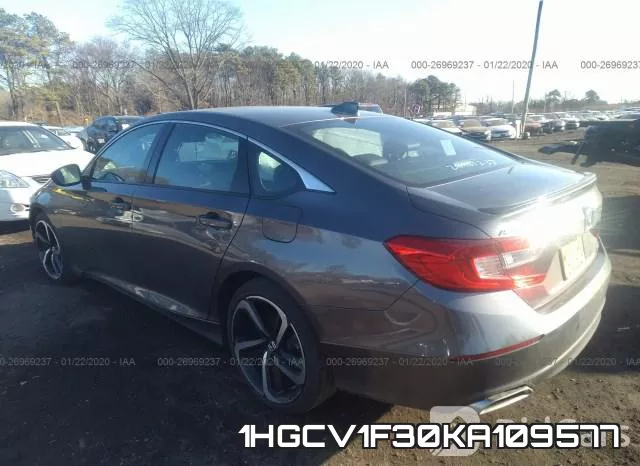 1HGCV1F30KA109577 фото 4