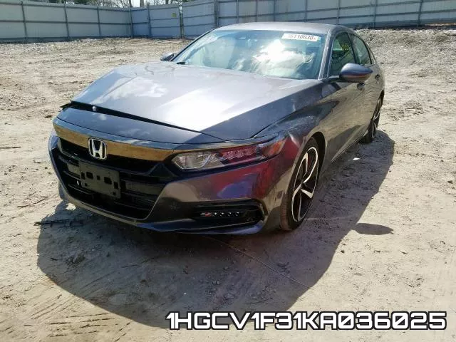 1HGCV1F31KA036025 фото 3