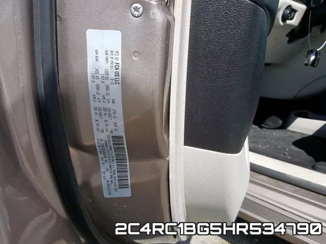 2C4RC1BG5HR534790 фото 2