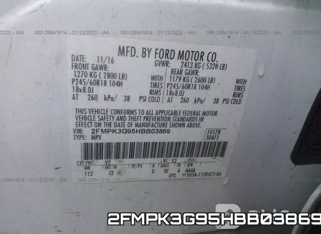 2FMPK3G95HBB03869 фото 10