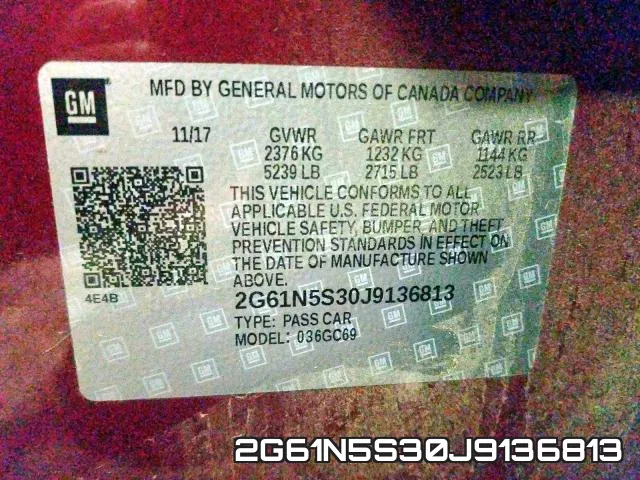 2G61N5S30J9136813 фото 2