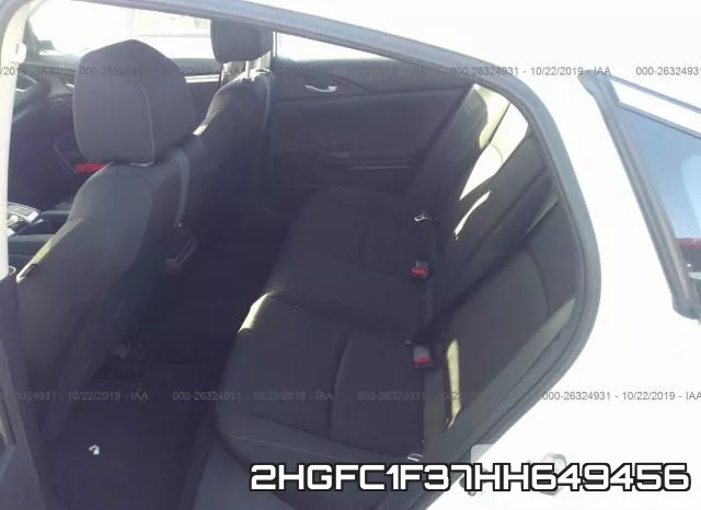 2HGFC1F37HH649456 фото 9