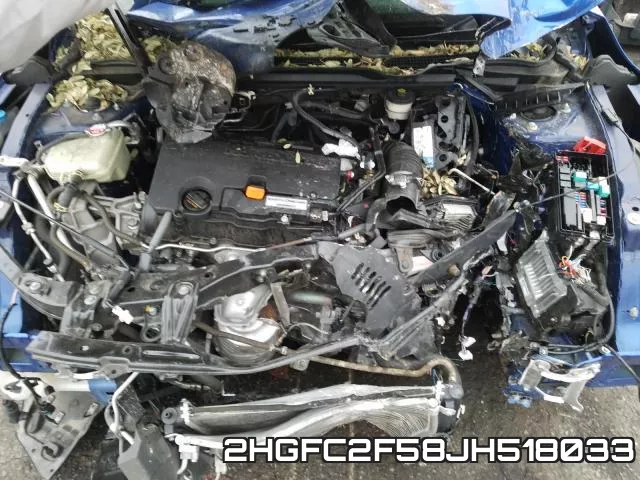 2HGFC2F58JH518033 фото 8
