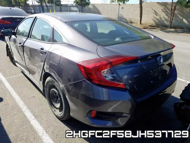 2HGFC2F58JH537729 фото 4